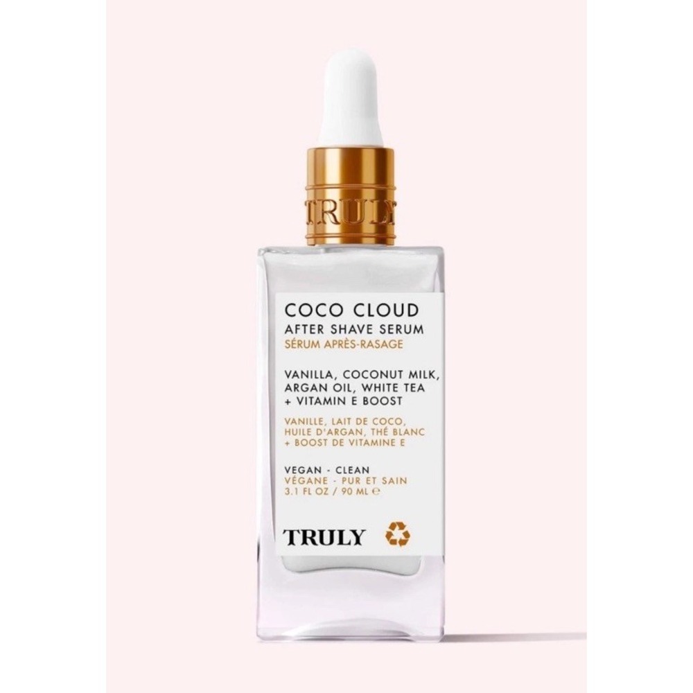 Truly Beauty Coco Cloud After Shave Serum 3.1 Oz/ 90 ml Vanilla Coconut Argan